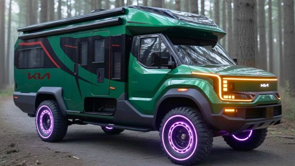 Kia Camper Van 2026: Económica, Cómoda y Lista para la Aventura