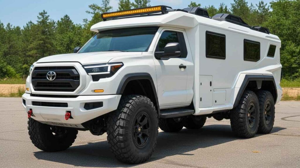 Toyota TrailForge 6×6 Motorhome 2026: El Vehículo Definitivo de Aventura Off-Road con Lujo y Confort
